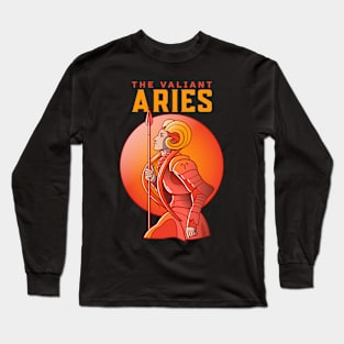 Aries Zodiac Sign The Valiant Long Sleeve T-Shirt